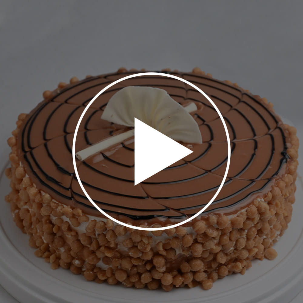 Butterscotch Cherry Topped Cake